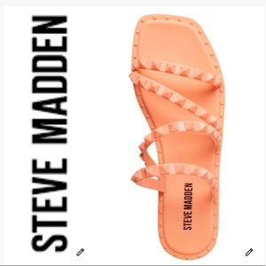 NWT Steve Madden Orange Jelly Sandals